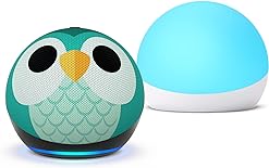 Echo Dot (5th Gen) Kids Owl with Echo Glow