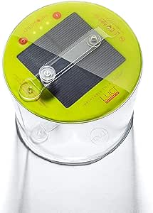 MPOWERD Luci Outdoor 2.0: Solar Inflatable Lantern, 75 Lumens, Clear Finish with White LEDs, Lasts Up to 24 hrs, Waterproof, Camping, Backpacking, Travel and Emergency Kits