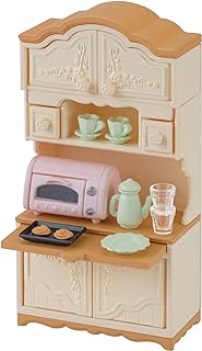 Sylvanian Families Ka-419 Furniture Cupboard and Toaster Set, 2.4 x 1.4 x 4.6 inches (6.0 x 3.5 x 11.6 cm)