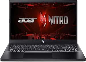 Acer Nitro V Gaming Laptop | Intel Core i5-13420H Processor | NVIDIA GeForce RTX 4050 Laptop GPU | 15.6&#34; FHD IPS 144Hz Display | 8GB DDR5 | 512GB Gen 4 SSD | WiFi 6 | Backlit KB | ANV15-51-51H9