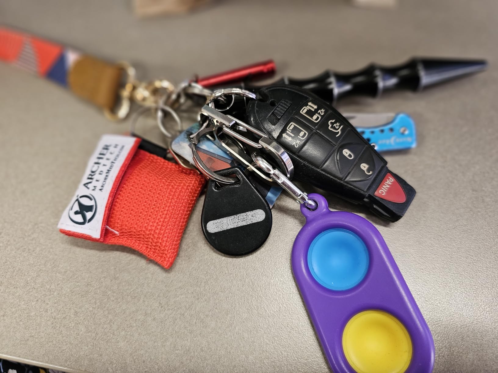 Great addition to key chain for just in case