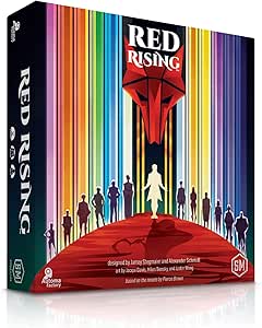 Stonemaier Games: Red Rising | A Competitive Strategy Game Based on The Novels from Pierce Brown | Craft a Hand of Powerful Characters from The World of Red Rising | 1-6 Players, 60 Mins, Ages 14+