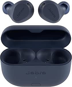 Jabra Elite 8 Active Gen 2 Bluetooth Wireless Earbuds with Dolby Atmos Spatial Sound - Advanced Workout Waterproof Headphones with Noise Cancelling, Military Grade with Smart Case - Navy