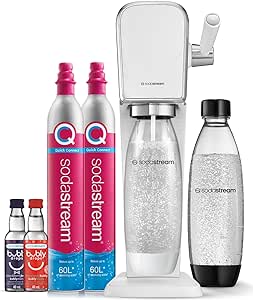 SodaStream Art Sparkling Water Maker Bundle, White