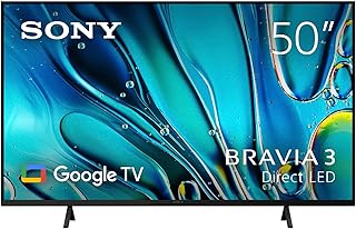 Sony BRAVIA 3 50 Inch 4K HDR Smart LED Google TV (2024)