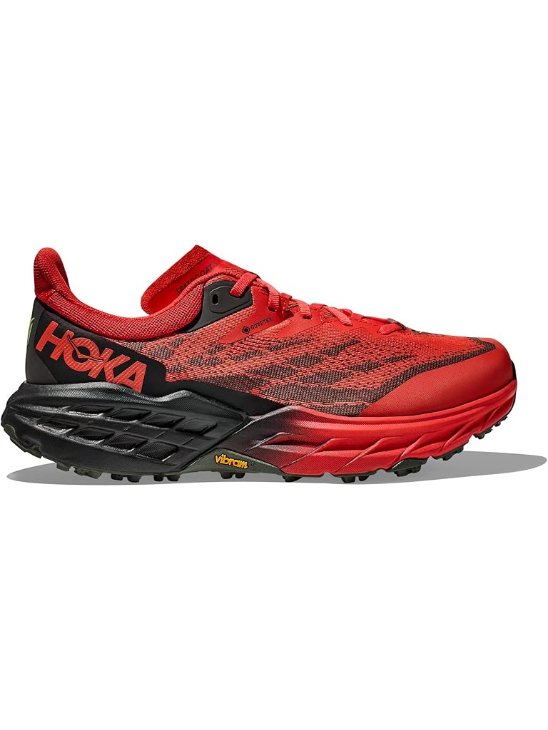 Red Hoka Men's Speedgoat 5 GTX