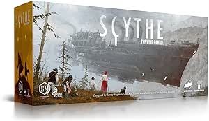 Stonemaier Games: Scythe: The Wind Gambit Expansion | Add to Scythe (Base Game) | Adds Airships and Resolutions (Two New Modules) | 1-5 Players, 140 Mins, Ages 14+