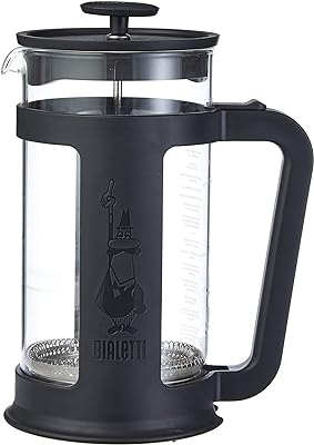 Bialetti 06641 Modern Coffee Press, Black, 8-Cup