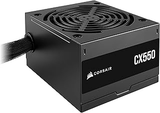 CORSAIR CX550 80 PLUS Bronze Non Modular Low-Noise ATX 550 Watt Power Supply - AU - Black