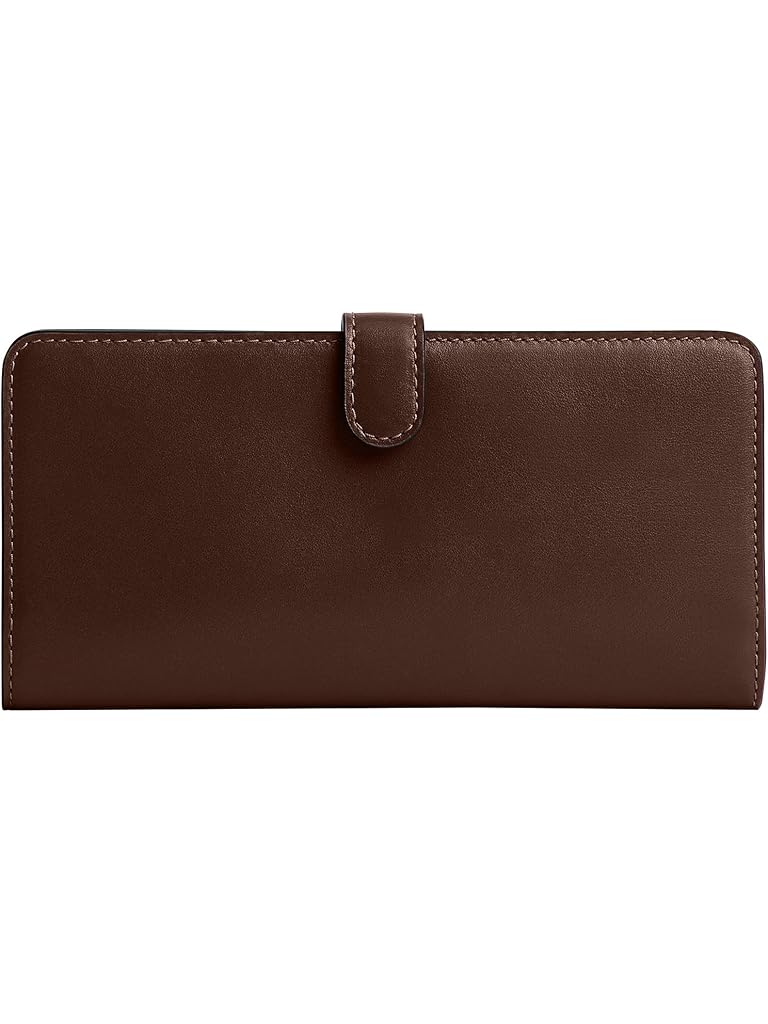 COACH Smooth Leather Skinny Wallet