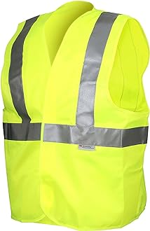 Image of 3M Reflective Vest Day/Night Safety Vest, 94616H1-DC, Hi-Viz Yellow
