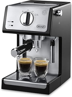 De'Longhi ECP3420 Bar Pump Espresso and Cappuccino Machine, 15", Black