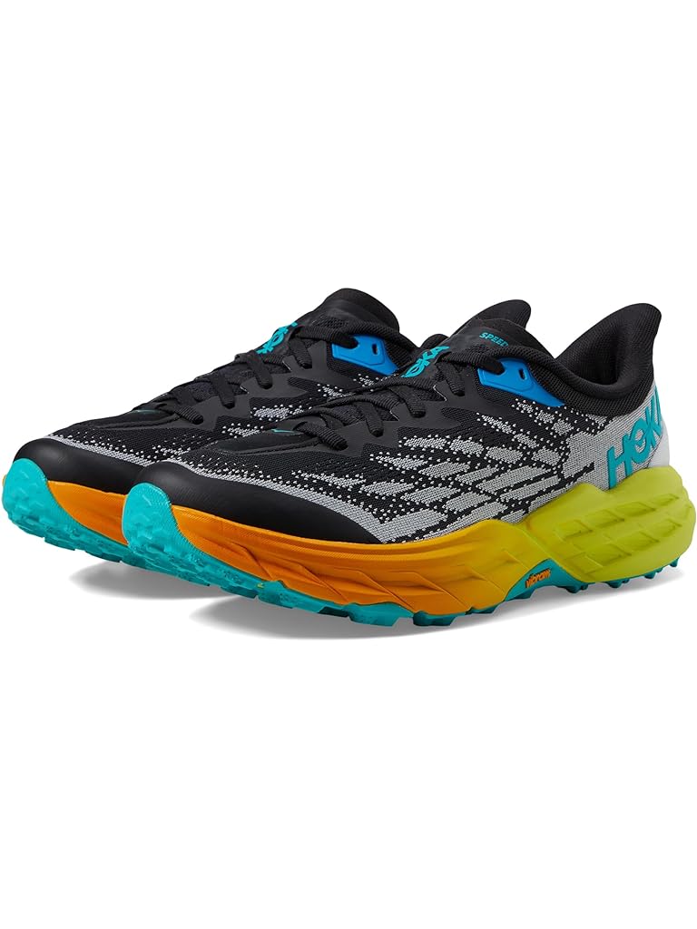 Yellow Hoka Men's Speedgoat 5