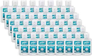 Germ-X Original Hand Sanitizer, Kids Hand Sanitizer, Moisturizing Gel with Vitamin E, Instant and No Rinse Formula, Bulk Mini Travel Size for On-The-Go, 2 Fl Oz (Pack of 48)