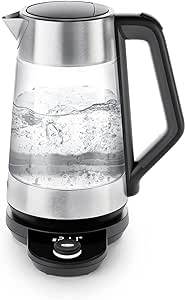 OXO Brew Adjustable Temperature Kettle, Electric, Clear