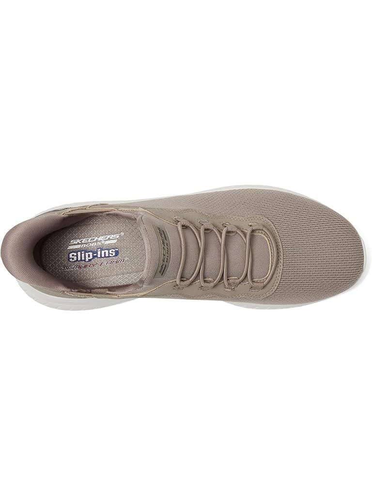 Taupe BOBS from SKECHERS Bobs Squad Chaos - Daily Inspiration Hands Free Slip-Ins