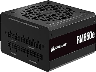 CORSAIR RM850e (2023) Fully Modular Low-Noise ATX Power Supply - ATX 3.0 & PCIe 5.0 Compliant - 105°C-Rated Capacitors - 8...