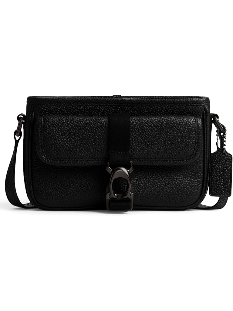 COACH Beck Slim File Bag Crossbody in Pebble Leather