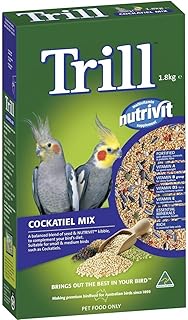 Trill Cockatiel Seed Mix Bird Food 1.8 kg