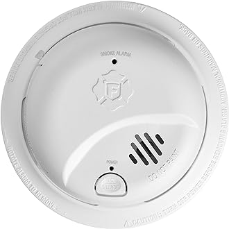 Image of First Alert SMI105-AC, Interconnect Hardwire Smoke Alarm with 10-Year Battery Backup, 1-Pack