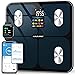 ABLEGRID Digital Smart Bathroom Scale for Body Weight and Fat Percentage,Body Fat Scale with BMI Large LCD Display,Accurate Body Composition Analyzer,Weighing Machine for People with Fitness App,400lb