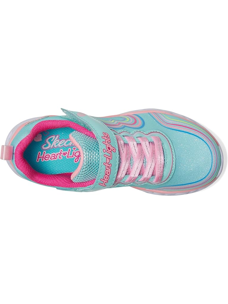 Multi SKECHERS KIDS Heart Lights - Retro Hearts (Little Kid/Toddler/Big Kid)