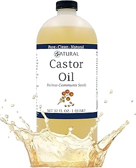 Image of Castor Oil-Ricinus Communis-100% Pure, Clean Castor Oil(32 Ounce)