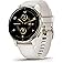 Garmin Venu 2 Plus, GPS Smartwatch with Call and Text, Advanced Health Monitoring and Fitness Features, Light Gold with Ivory