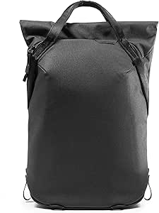 Peak Design Everday Totepack 20L Black, Urban Travel or Photo Carry (BEDTP-20-BK-2)