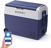 BODEGACOOLER 12 Volt Car Refrigerator,Portable Freezer,Car Fridge WIFI APP Control,64 Quart(60L) -4℉-68℉ RV Car Cooler 12/24V DC and 100-240V AC for Outdoor,Travel,Camping(Single Zone)