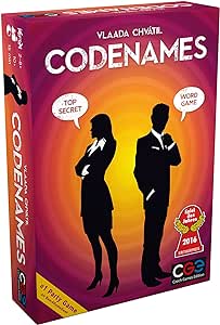 Codenames | CGE Board Game | Spy Word Association Game for 4+ Players