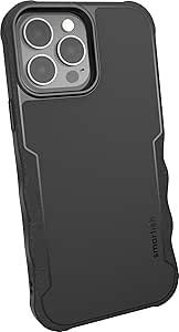 Smartish iPhone 13 Pro MaxProtective Magnetic Case - Gripzilla Compatible with MagSafe [Rugged + Tough] Heavy Duty Grip Cover w/Drop Tested Protection for Apple iPhone 13 Pro Max- Black Tie Affair