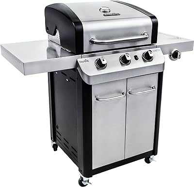 Char-Broil Signature 425 3-Burner Cabinet Liquid Propane Gas Grill