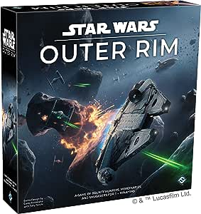 Star Wars Outer Rim Board Game | Strategy Game | Adventure Game for Adults and Teens | Ages 14 and up | 1-4 Players | Average Playtime 3-4 Hours | Made by Fantasy Flight Games