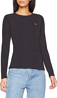 Levi's Damen Long-Sleeve Baby Tee T-Shirt