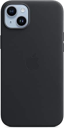 Apple iPhone 14 Plus Leather Case with MagSafe - Midnight