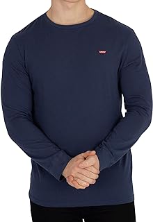 Levi's Herren Long-Sleeve Original Housemark Tee T-Shirt