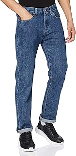 Levi's Herren 501 Original Fit Jeans Jeans, Stonewash, 30W / 34L