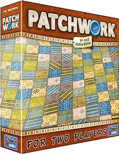 Patchwork | Strategy / Puzzle Game | Family Board Game | Two Player Game for Kids and Adults | Ages 8 and up |Average Playtime 30 Minutes | Made by Lookout Games , Brown