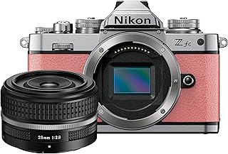 Nikon Z fc Mirrorless Camera (Coral Pink) + NIKKOR Z 28mm f/2.8 Lens Kit