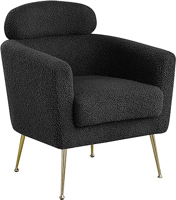 Best Quality Furniture AC167 Chair, Black