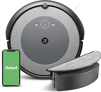 ​​iRobot Roomba Combo i5 Robot Vacuum & Mop - Clean by Room with Smart Mapping, Works with Alexa, Personalized Cleaning Powered by iRobot OS, Ideal for Pet Hair, Carpet and Hard Floors