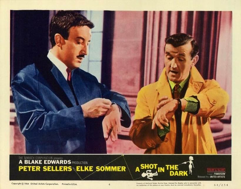 Peter Sellers and Graham Stark in A Shot in the Dark (1964)