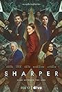 Julianne Moore, John Lithgow, Sebastian Stan, Justice Smith, and Briana Middleton in Sharper (2023)