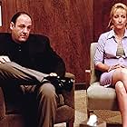 James Gandolfini and Edie Falco in The Sopranos (1999)