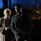 Ellen Burstyn and Leslie Odom Jr. in The Exorcist: Believer (2023)