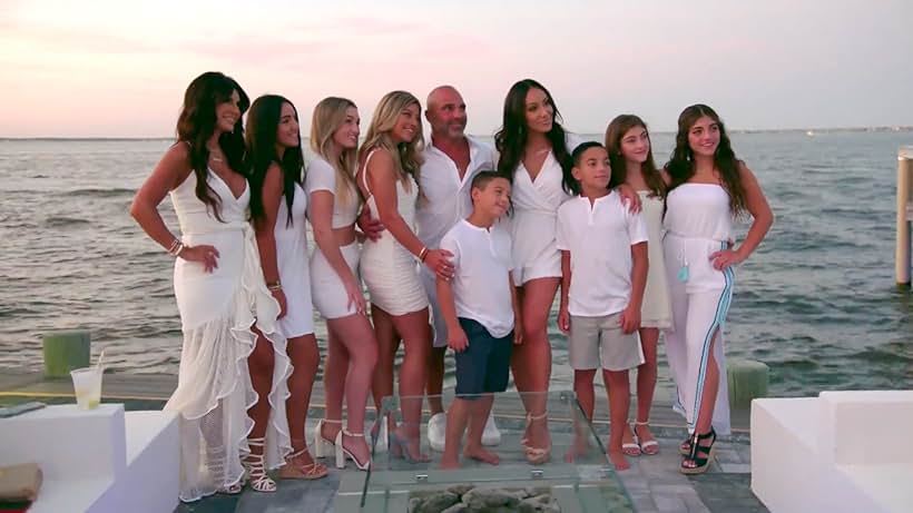 Antonia Gorga, Gino Gorga, Joey Gorga, Teresa Giudice, Gia Giudice, Milania Giudice, Audriana Giudice, Melissa Gorga, Joe Gorga, and Gabriella Giudice in The Real Housewives of New Jersey (2009)