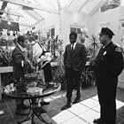 Sidney Poitier, Rod Steiger, Larry Gates, and Norman Jewison in In the Heat of the Night (1967)