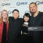 LOS ANGELES, CA - AUGUST 24: Susan Johnson, Finn Taylor, Kate Micucci and Steven Howey attend the Premiere Of Level 33 Entertainment's "Unleashed" at the Laemmle Monica Film Center on August 24, 2017 in Santa Monica, California. (Photo by Amy Graves/Wireimage)