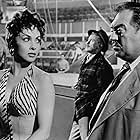 Thomas Gomez and Gina Lollobrigida in Trapeze (1956)